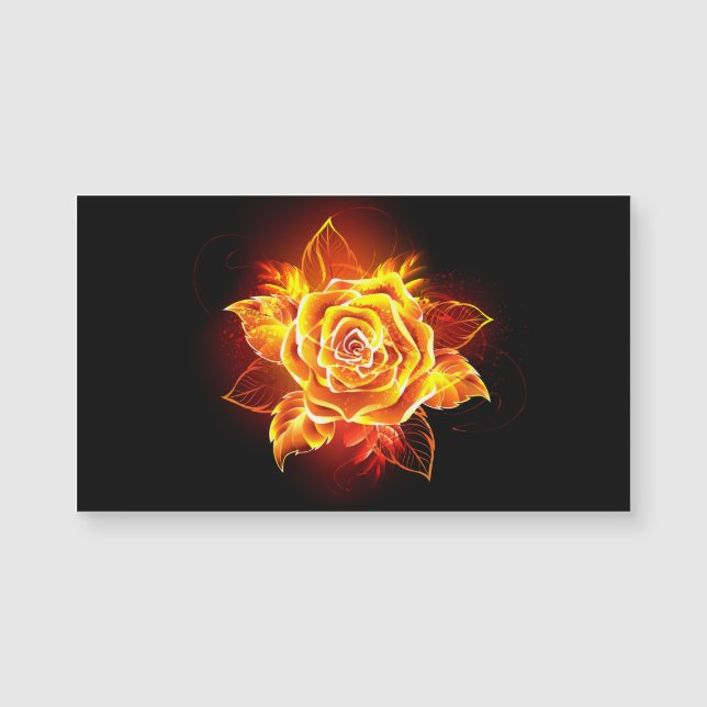 Blooming Fire Rose (Devant)