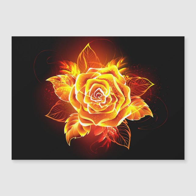 Blooming Fire Rose (Devant)