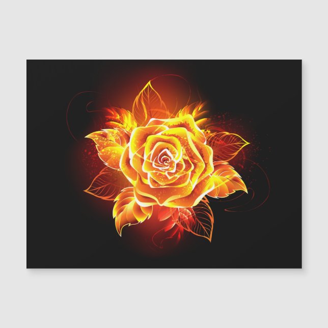 Blooming Fire Rose (Devant)