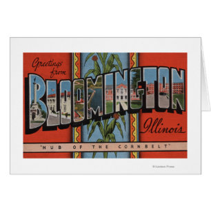 Bloomington, l'Illinois - grandes scènes de lettr