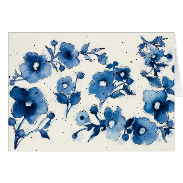 Blooms bleus indépendants (Devant horizontal)