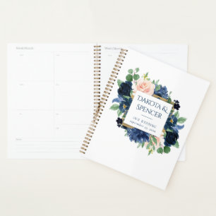 Blooms Chics Romantic Navy et Blush Motif