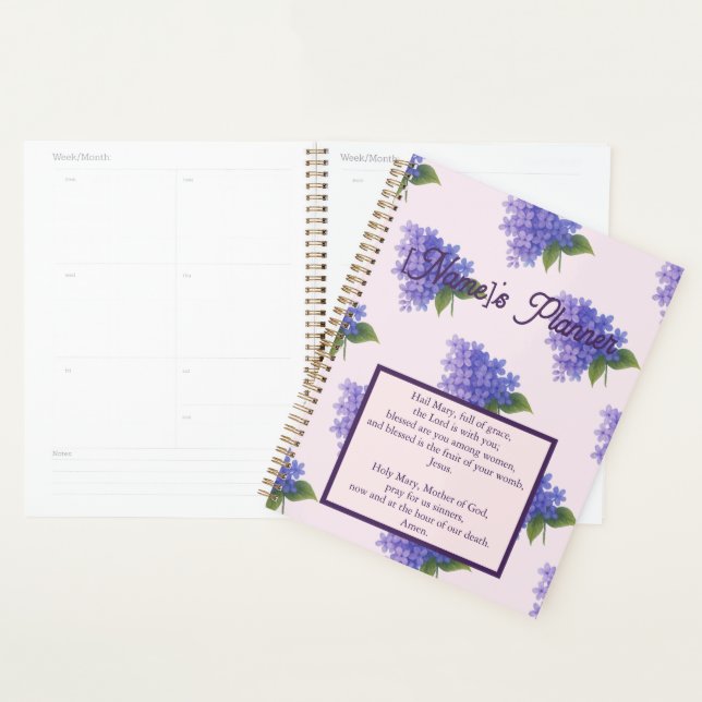 Blooms sacrés Lilac - Salut Mary (Devant avec enveloppe)
