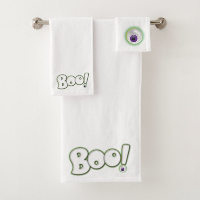 Blooshot violet monstre Eyeball Boo Halloween (En situation)