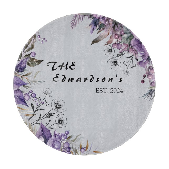 Blossom & Bloom : Planche à découper (Devant)