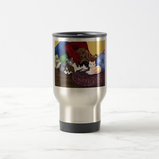 Blotti vers le haut de la tasse de voyage (Centre)