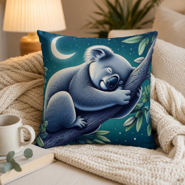 Blottissez-vous avec notre oreiller en peluche de  (Snuggle Up with Our Adorable Koala Plush Pillow)
