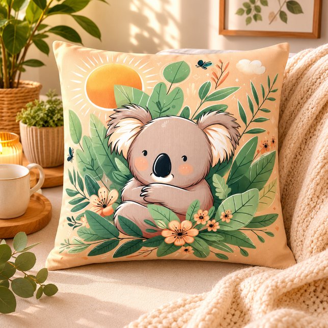 Blottissez-vous avec notre oreiller en peluche de  (Snuggle Up with Our Adorable Koala Plush Pillow)