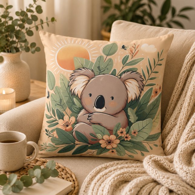 Blottissez-vous avec notre oreiller en peluche de  (Snuggle Up with Our Adorable Koala Plush Pillow)