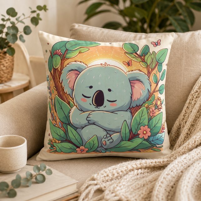Blottissez-vous avec notre oreiller en peluche de  (Snuggle Up with Our Adorable Koala Plush Pillow)