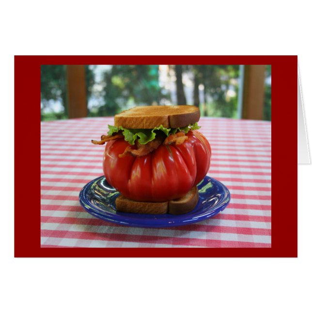 BLT avec tomate géante (Devant horizontal)