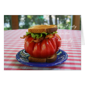 BLT avec tomate géante