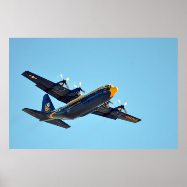 Blue Angels Fat Albert Poster (Devant)
