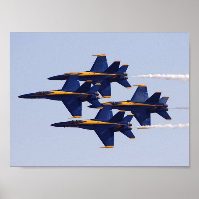 Blue Angels Poster (Devant)