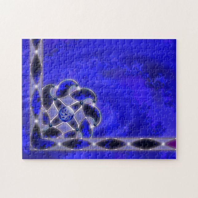 Blue As the Sea Puzzle (Horizontal)