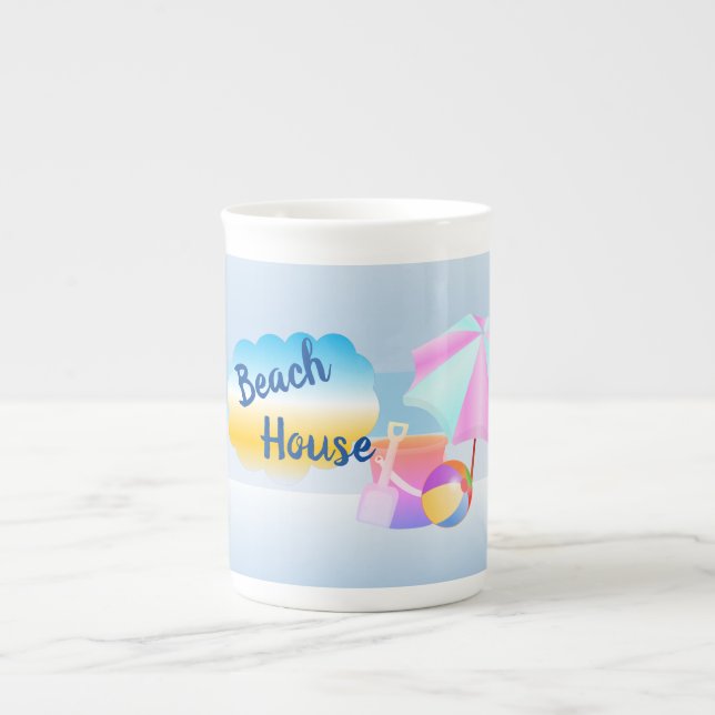 Blue Beach House Spécialité Mug (Devant)
