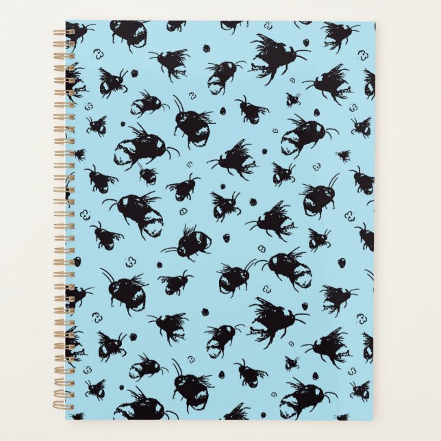 Blue Bee Design Planner - Cadeau de Noël pour mama (Devant)