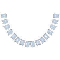 Blue Bless Our Son Bannière Baptism Baptism Baptis