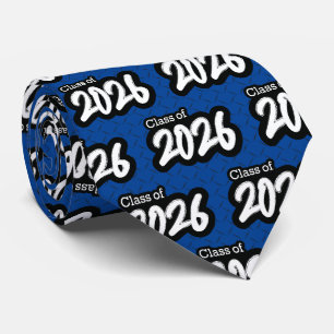 Blue Bold Brush Classe de Cravate 2026