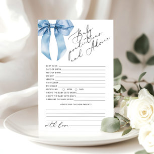 Blue Boy baby Boy pronostics et carte de conseil