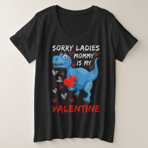 Blue Dinosaur Désolé Mesdames maman est ma Saint V