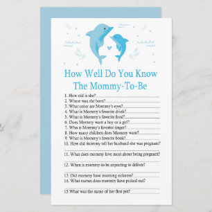 Blue Dolphin Comment bien connaissez-vous le jeu d