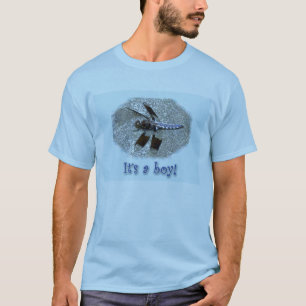 Blue Dragonfly C'est un garçon ! T-shirt