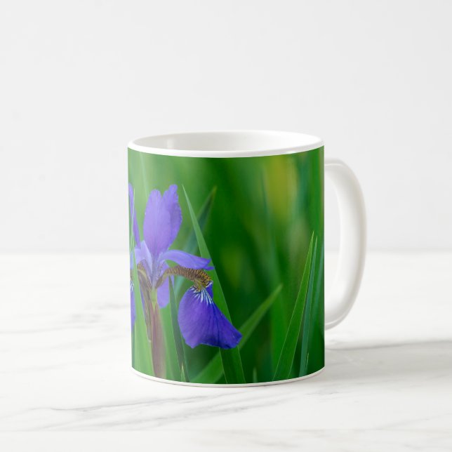 Blue Dutch parmi la Mug de café Feuille (Devant droit)