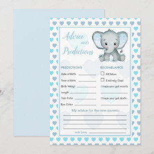 Blue Elephant Hearts Baby Prediction & Conseils