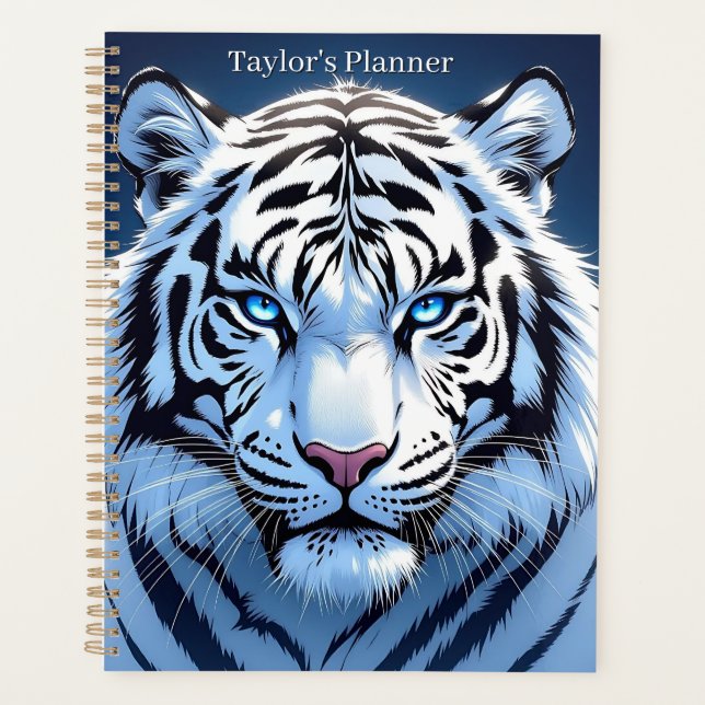 Blue eyed White Tiger Personalized (Devant)