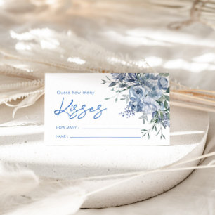 Blue Floral Devine Combien De Cartes De Jeu