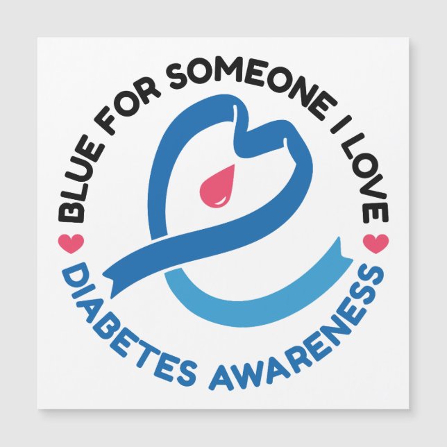 Blue for Someone I Love – Diabetes Awareness (Devant)