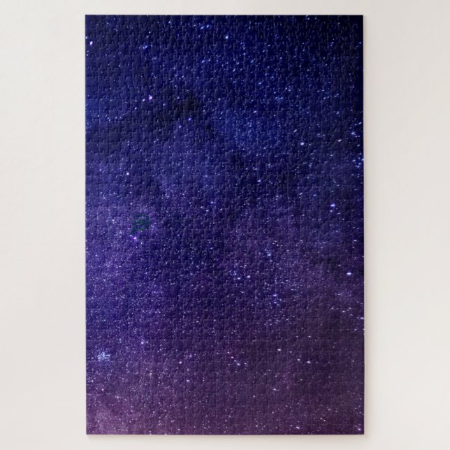 Blue Galaxy Jigsaw Puzzle (Vertical)