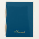 Blue Gold Professional Nom minimaliste tendance<br><div class="desc">Représenter ce design moderne et élégant. Ce modèle peut être customisé pour répondre à tous les métiers professionnels.</div>