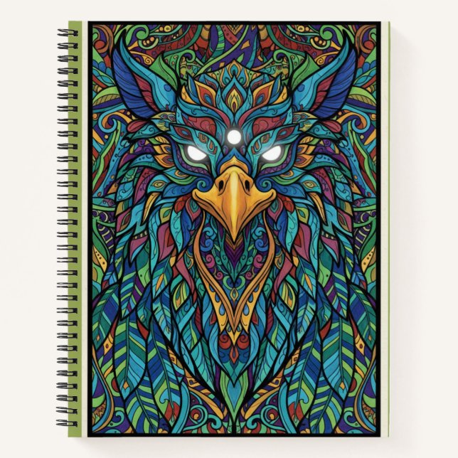 Blue Griffin Guardian Mythic Journal (Devant)