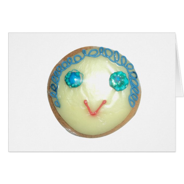 Blue Hair Emoji Art Imprimer/Graphique (Devant horizontal)