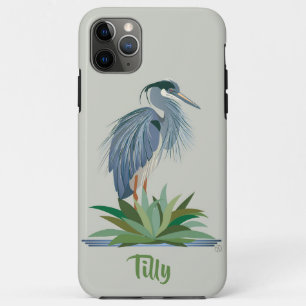 Blue Heron iPhone / coque ipad