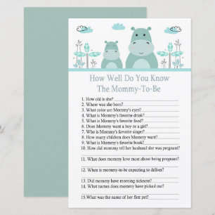 Blue Hippo Comme vous connaissez bien le baby show
