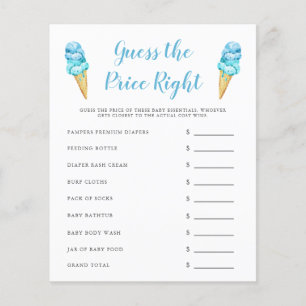 Blue Ice Cream Devine Le Prix Bon Jeu