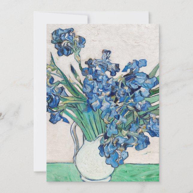 Blue Irises par Vincent Van Gogh Art (Devant)