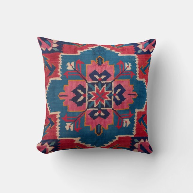 Blue Kilim Coussins près de moi : Trouvez le parfa (Recto)