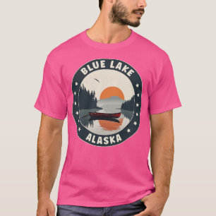Blue Lake Alaska Sunset TShirt
