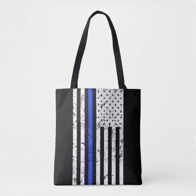 Blue Line mince - policier - sac (Devant)