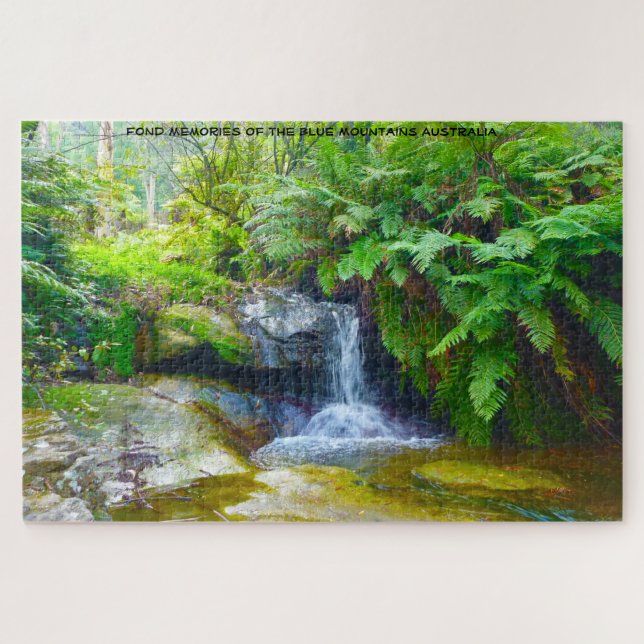 Blue Mountains Australie Jigsaw Puzzle (Horizontal)
