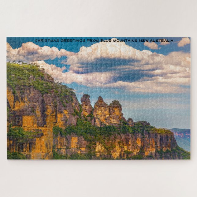 Blue Mountains Australie Jigsaw Puzzle (Horizontal)