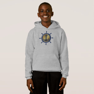 Blue Nautical Ancre yacht club bateau marina Nom
