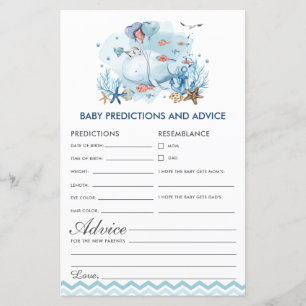 Blue Nautical Whale Baby Prédictions et conseils