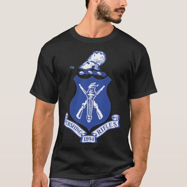Blue Pershing Rifles Classic. T-shirt indispensabl (Devant)