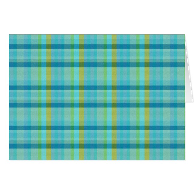 Blue Plaid par Shirley Taylor (Devant Horizontal)