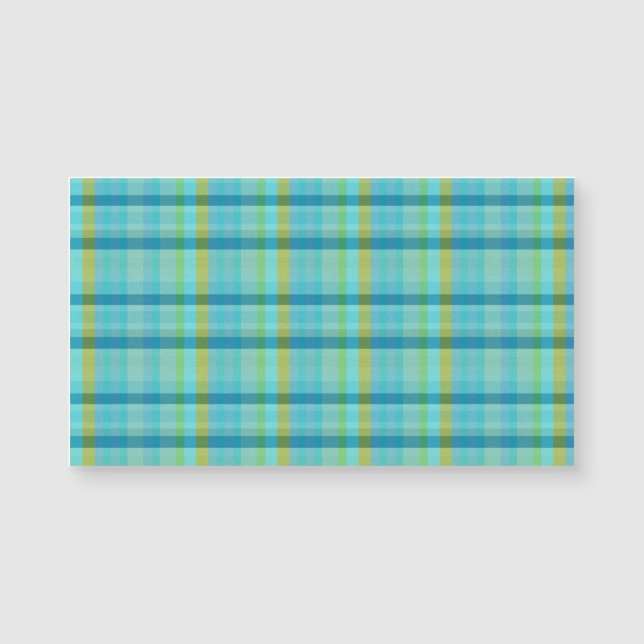 Blue Plaid par Shirley Taylor (Devant)